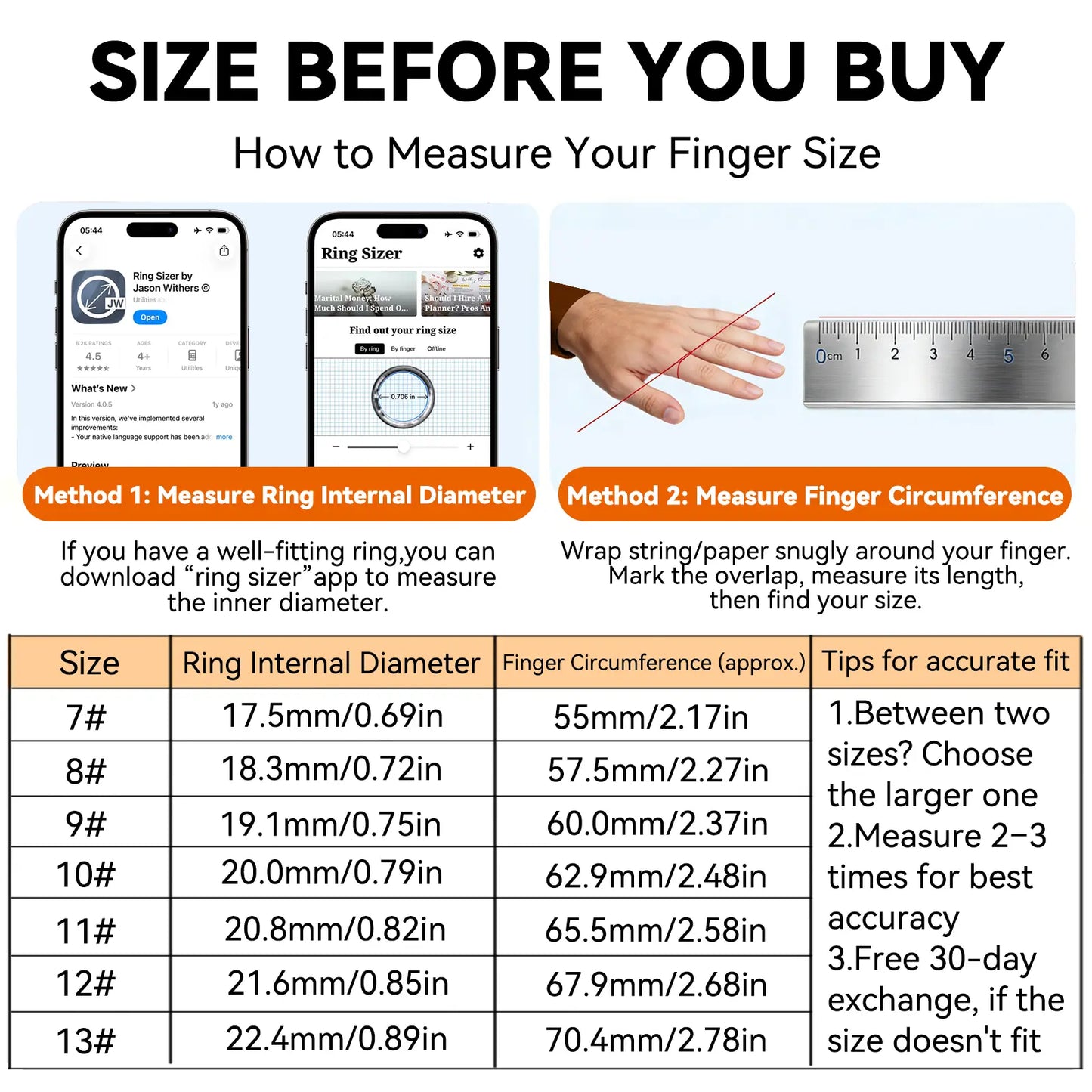 2026 Smart Health Tracking Ring for Men and Women, 5ATM Waterproof, Fitness and Sleep Monitor, No App Subscription Required