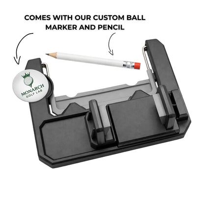 Golf Cart Steering Wheel Phone Mount - Flip-Up Cell Phone Holder for Club Car with Secure Grip and Easy Access